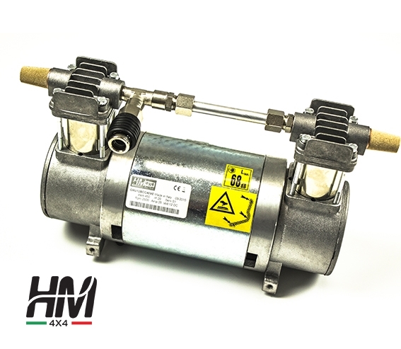 Compressore bicilindrico made in Italy 100 L/m ventilato - HM4X4