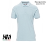 polo uomo personalizzabile blu acquamarina