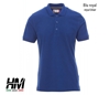 polo uomo personalizzabile blu royal