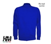 Felpa da uono full zip blu royal