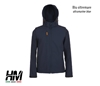 Giacca unisex softshell blu oltremare