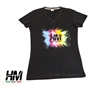 T-shirt donna - grafica esplosione di colori