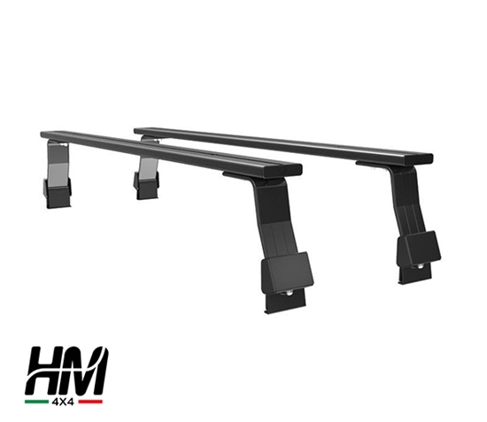 Land Rover Defender 90/110/130 load bar kit/gutter mount - Front