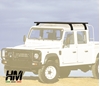 Portapacchi Land Rover Defender 130