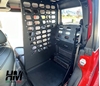 Gladiator rear seat cargo rack