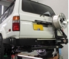 paraurti posteriore toyota land cruiser 80